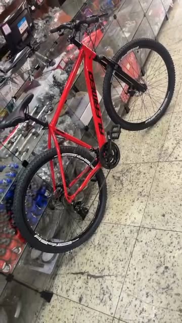 Bicicleta aro 29 vermelha